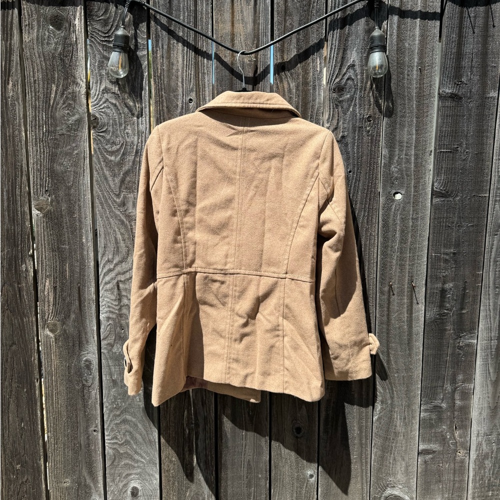 Thread And Supply Camel Colored Double Breasted W… - image 2